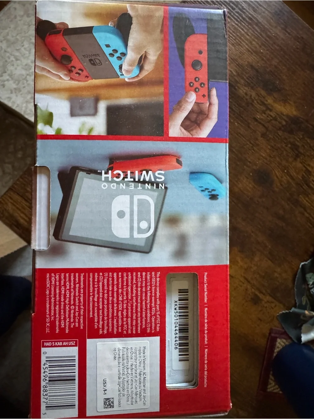 Nintendo Switch Handheld Console - Red Joy-Con